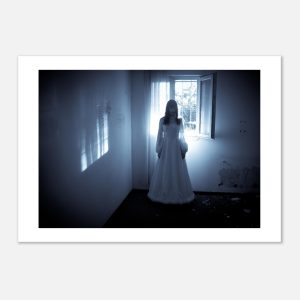 Spooky Woman Poster – Desolate Room Art Print