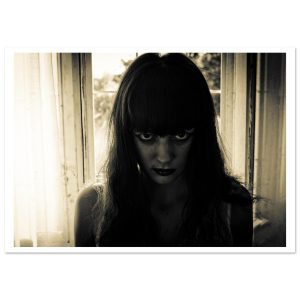 mysterious ghost woman